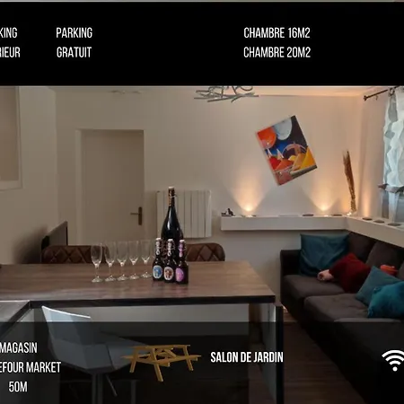 Reve De Bulles - 2 Et 62m2 Ferienhaus Châlons-en-Champagne